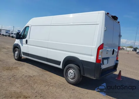 2025 Ram Promaster 2500 Tradesman High Roof 159 Wb W/Pass Seat z USA, uszkodzony, nr VIN 3C6LRVDG2SE507037